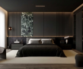 Modern Bedroom-ID:667347913