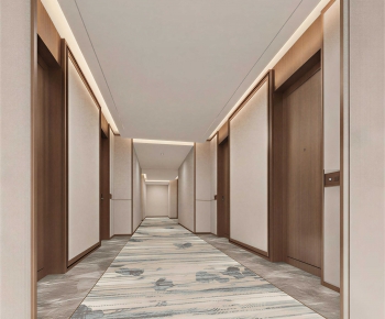 New Chinese Style Corridor-ID:976682904