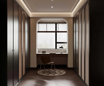 French Style Clothes Storage Area-ID:674954898