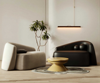 Modern Single Sofa-ID:584059952