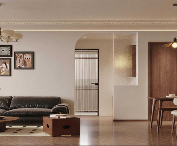 Modern A Living Room-ID:842843061