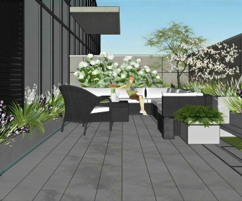 Modern Courtyard/landscape-ID:475275047