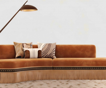Modern Curved Sofa-ID:411211018