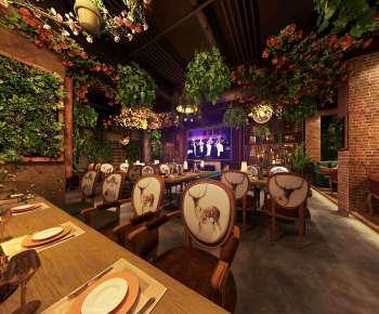 Retro Style Restaurant-ID:899564039