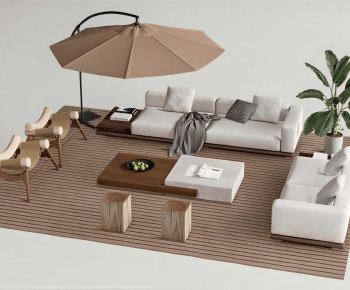 Modern Outdoor Sofa-ID:696100003