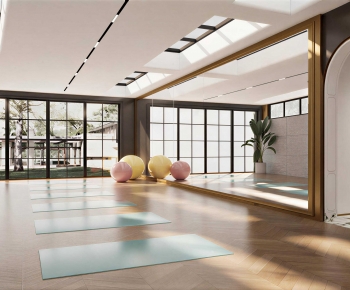 Modern Yoga Room-ID:921829942