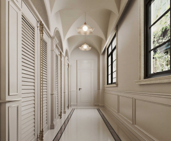 French Style Hallway-ID:728419078
