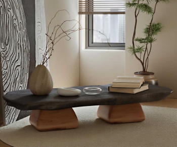 Wabi-sabi Style Coffee Table-ID:160192974
