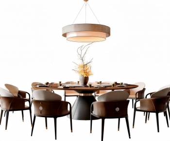 New Chinese Style Dining Table And Chairs-ID:899991047