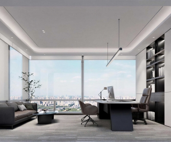 Modern Manager's Office-ID:963294988