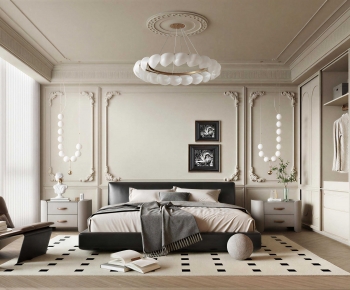 French Style Bedroom-ID:739599942