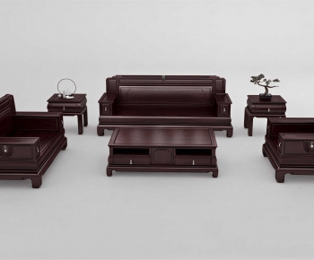 New Chinese Style Sofa Combination-ID:773750072