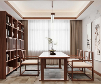 New Chinese Style Tea House-ID:437674051
