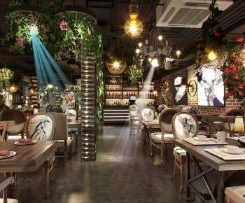 Industrial Style Restaurant-ID:860218051