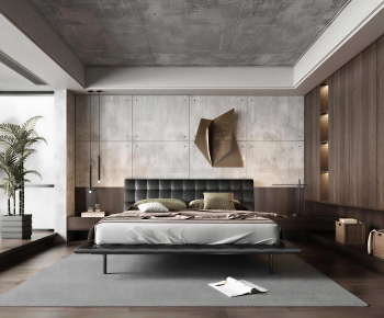 Industrial Style Bedroom-ID:820631981