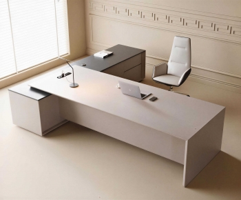 Modern Office Desk And Chair-ID:936333894