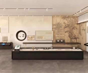 New Chinese Style Exhibition Hall-ID:176629073