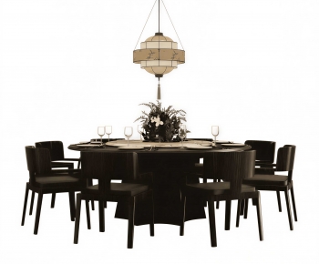 New Chinese Style Dining Table And Chairs-ID:751535896