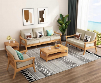 Nordic Style Sofa Combination-ID:159149892