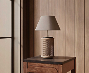 Wabi-sabi Style Table Lamp-ID:153783084