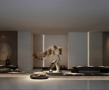 New Chinese Style Plant Landscaping-ID:471394066