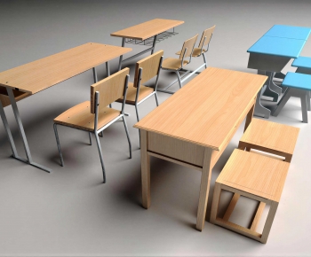 Modern Computer Desk And Chair-ID:241039992