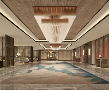 New Chinese Style Lobby Hall-ID:316219336