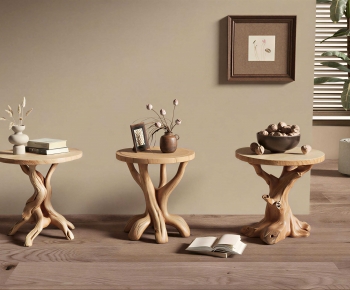 Wabi-sabi Style Side Table/corner Table-ID:315356974