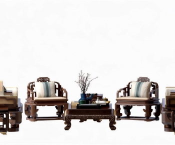 Chinese Style Sofa Combination-ID:713721998