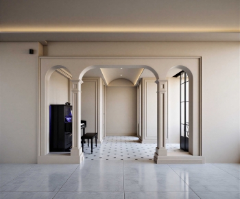 French Style Lobby Hall-ID:286920143