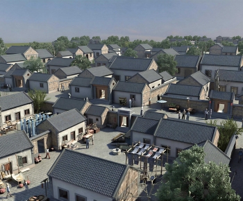 New Chinese Style Residential Building-ID:650736092