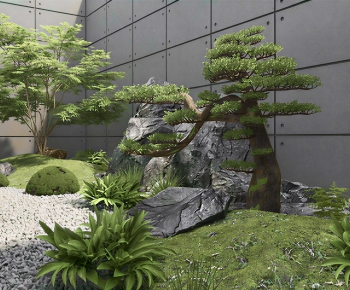 Japanese Style Courtyard/landscape-ID:533154013