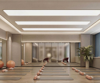 Modern Yoga Room-ID:801378972