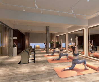Modern Yoga Room-ID:903079994
