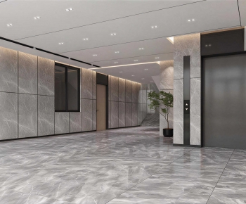 Modern Corridor/elevator Hall-ID:200133096