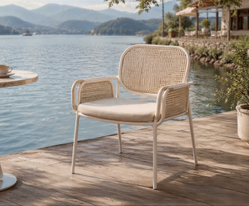 Wabi-sabi Style Lounge Chair-ID:406543973