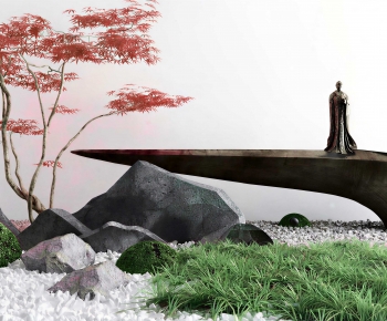 New Chinese Style Plant Landscaping-ID:339200559
