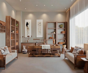 New Chinese Style Study Space-ID:374459039