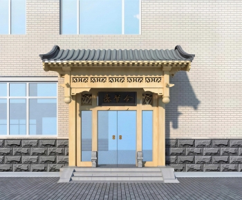 Chinese Style Ancient Architectural Buildings-ID:802104003