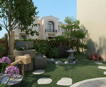 Modern Courtyard/landscape-ID:153800019