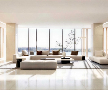 Modern A Living Room-ID:770697124
