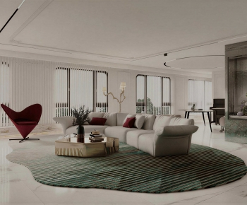 Modern A Living Room-ID:730057003