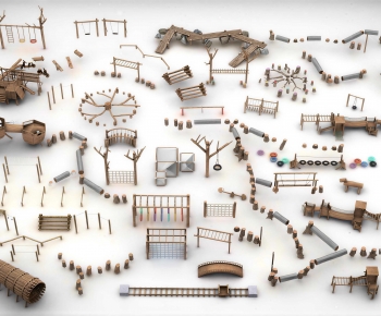 Modern Equipment For Children-ID:110862972