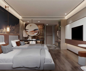 New Chinese Style Guest Room-ID:166660078