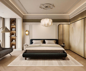 French Style Bedroom-ID:107779561