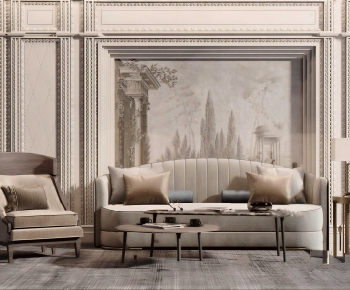 French Style A Living Room-ID:788198959