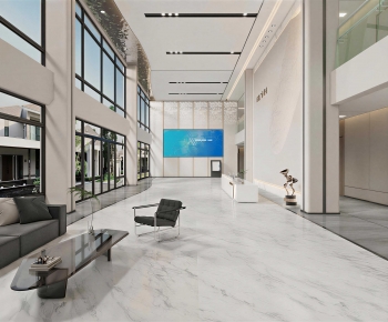 Modern Office Reception Desk-ID:103699924