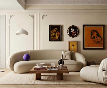 French Style A Living Room-ID:824851041