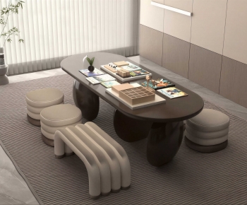 Modern Tea Tables And Chairs-ID:394747977