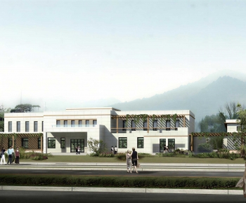 Modern Appearance Of Commercial Building-ID:863292937